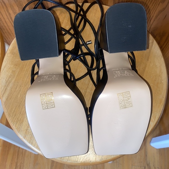 NEW Lace Up Platform Sandals - Picture 7 of 8